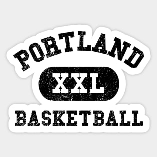 Portland Basketball Sticker